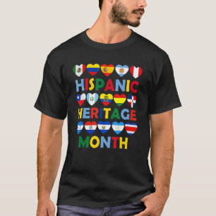 Hispanic Heritage Month Latino Heritage Month Hisp T-Shirt