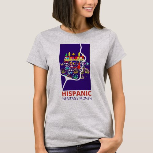  Hispanic Heritage Month My Story My People T_Shirt
