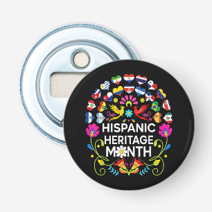 Hispanic Heritage Month National Latino Countries Bottle Opener