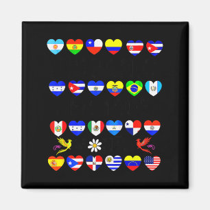 Hispanic Heritage Month National Latino Countries Magnet