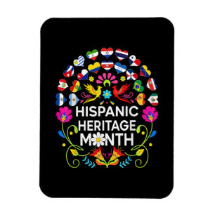 Hispanic Heritage Month National Latino Countries Magnet