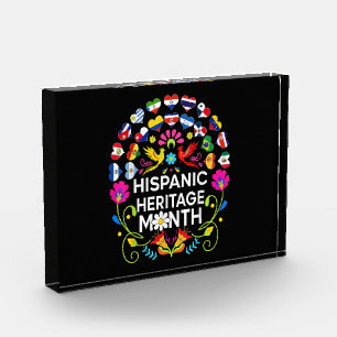 Hispanic Heritage Month National Latino Countries Photo Block