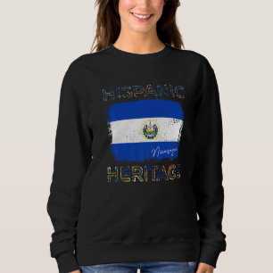 Hispanic Heritage Month Nicaragua Flag Nicaraguan Sweatshirt