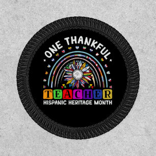 Hispanic Heritage Month One Thankful Teacher Latin Patch