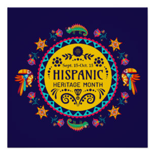 Hispanic Heritage Month Poster