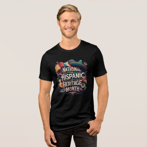 Hispanic Heritage Month Tri_Blend Shirt