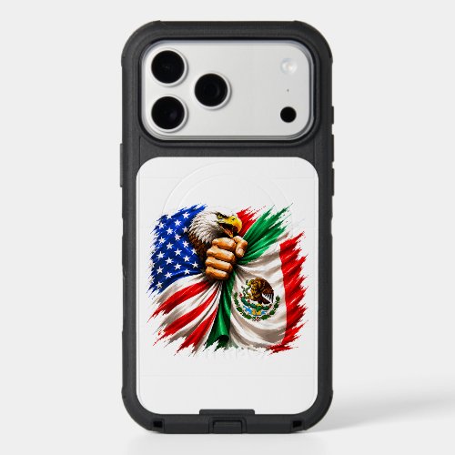 Hispanic Heritage Month USA Mexico Flag iPhone 17 Pro Max Case