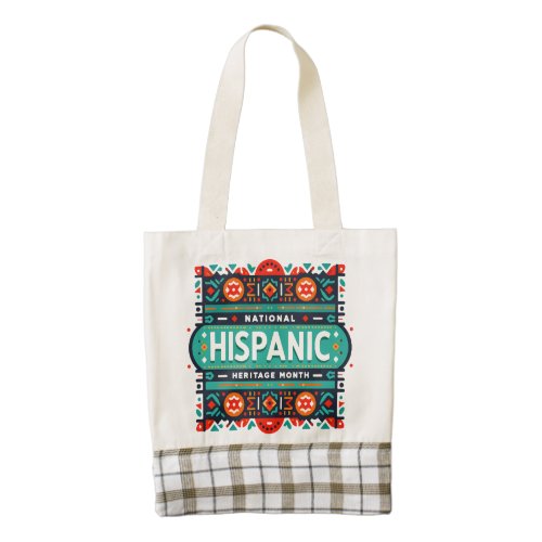 Hispanic Heritage Month Zazzle HEART Tote Bag