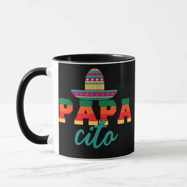Hispanic Spanish Latin Father Latino Papa Cito Mug (Left)
