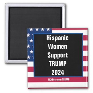 Hispanic Women Support TRUMP 2024 magnet