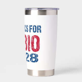 Hispanics for Rubio 2028 Insulated Tumbler