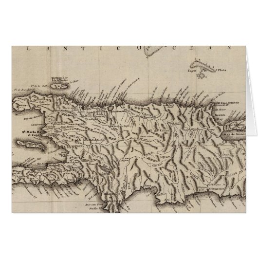 Hispaniola, St Domingo Cards (Front Horizontal)