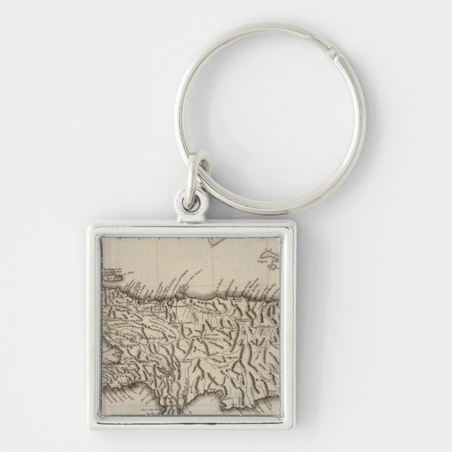 Hispaniola, St Domingo Keychain (Front)