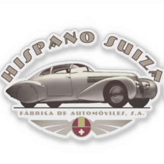 HISPANO SUIZA STICKER