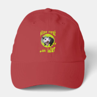 Hiss first, ask later Funny Opossum Hissing Performance Cap
