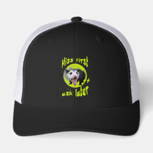 Hiss First Ask Later Funny Opossum Humor 