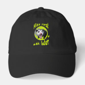 Hiss First Ask Later Funny Opossum Humor  Hat