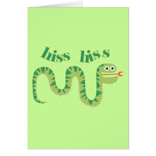 Hiss Hiss Snake Cards (Front)