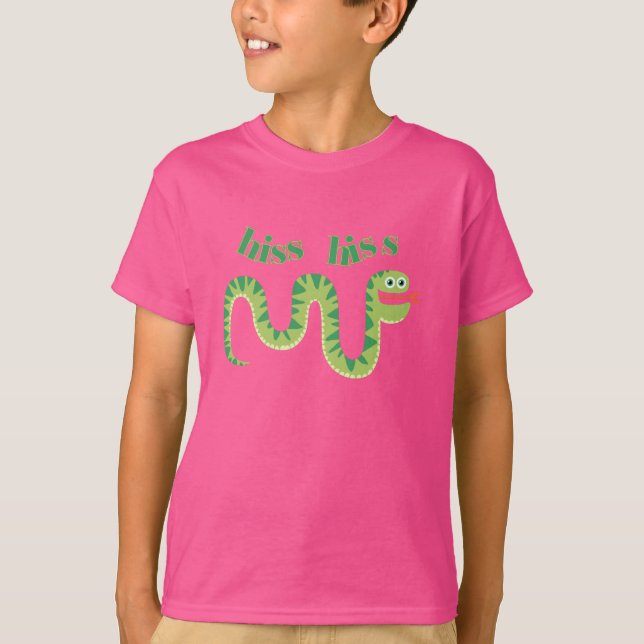Hiss Hiss Snake T-Shirt (Front)