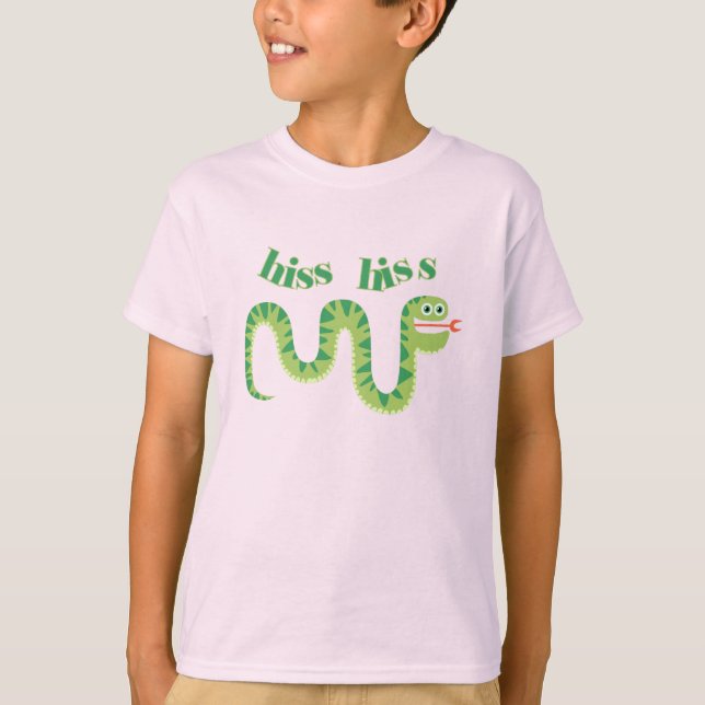 Hiss Hiss Snake T-Shirt (Front)