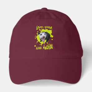 Hiss Machine Funny Grumpy Opossum Feral Humor Hat