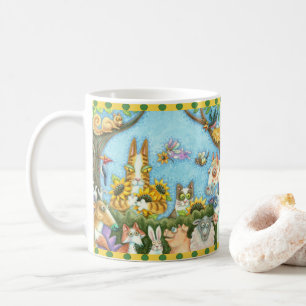 HISS N' FITZ CATS AND MENAGERIE OF FRIENDS, FUNNY COFFEE MUG