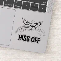 Angry Cat React | Sticker