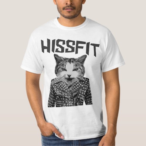 Hissfit Rebel Misfit Kitty Cat T_Shirt