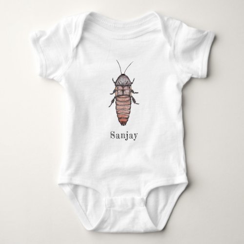 Hissing Cockroach Baby Bodysuit