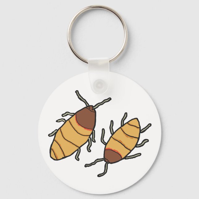 Hissing Cockroach Keychain (Front)