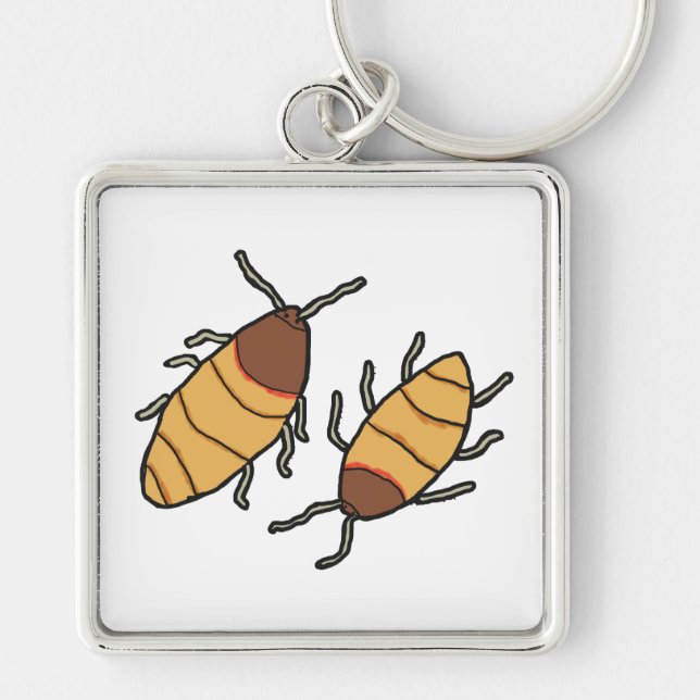 Hissing Cockroach Keychain (Front)