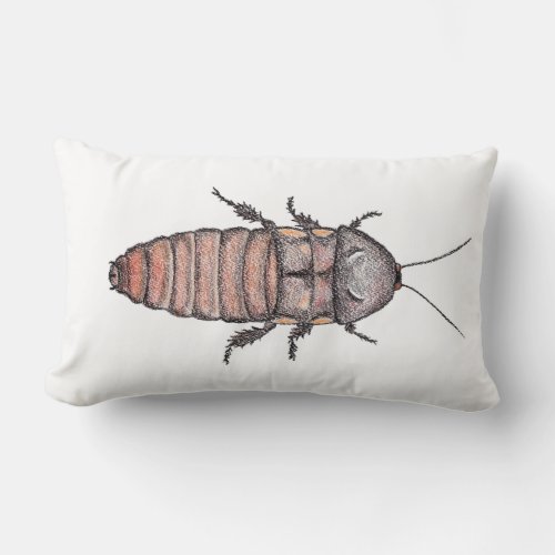 Hissing Cockroach Pillow