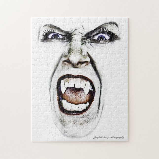 Hissing Vampire Jigsaw Puzzle (Vertical)