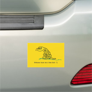 Hisssss Leave Me Alone Lads Gadsden Parody Car Magnet