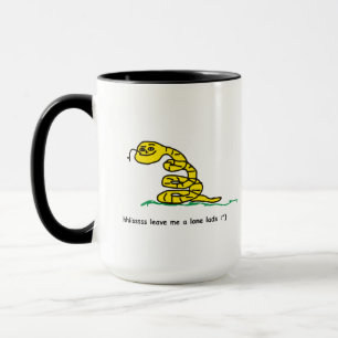 Hisssss Leave Me Alone Lads Gadsden Parody Mug