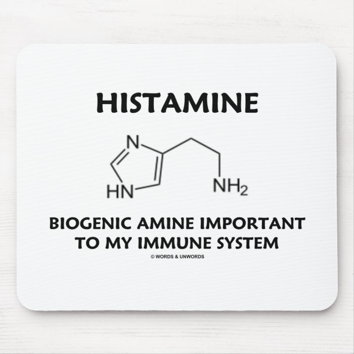 Histamine Biogenic Amine Important Immune System Mouse Pad