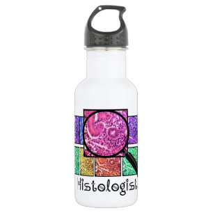 Histologist Magnified Cells Design Water Bottle