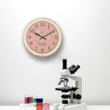 Histology Graft Wall Clock