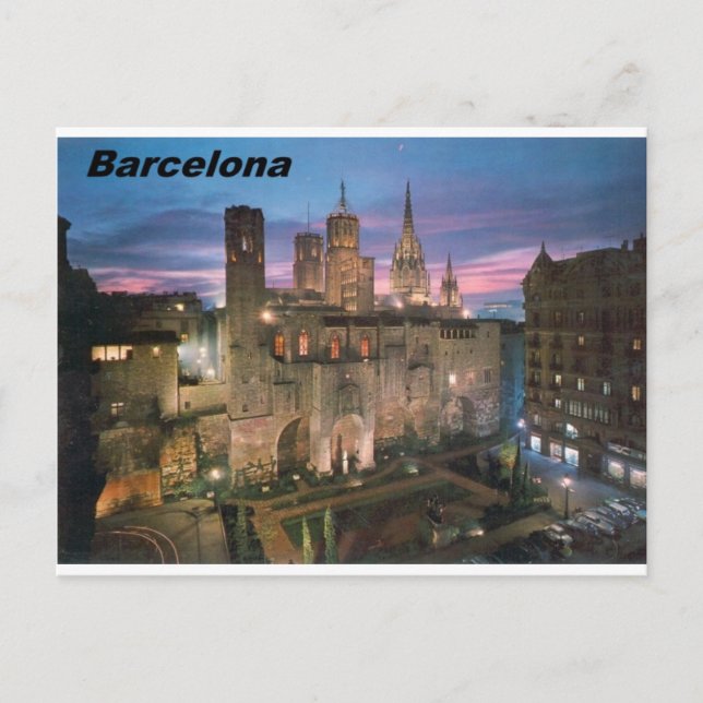 historia --barcelona--barrio--gotico  Angie Postcard (Front)