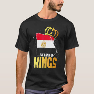 Historian  Egyptian Flag Egypt The Land Of Kings E T-Shirt