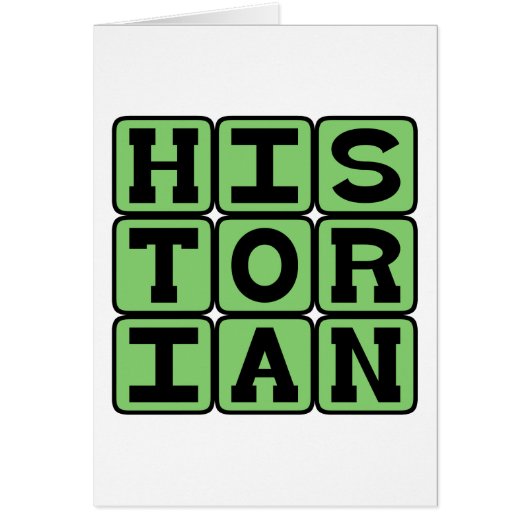 Historian, Keeper of History Cards (Front)