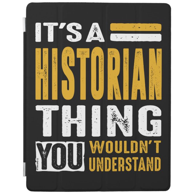 Historian Thing iPad Smart Cover (Front)