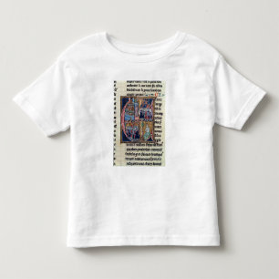Historiated initial 'C' depicting Conrad III Toddler T-shirt