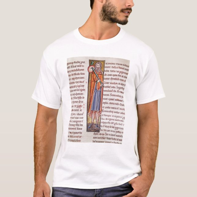 Historiated initial 'I' depicting Elimelech T-Shirt (Front)