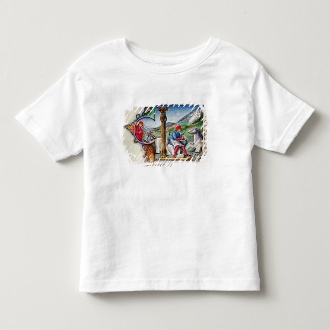Historiated initial 'L' Toddler T-shirt (Front)
