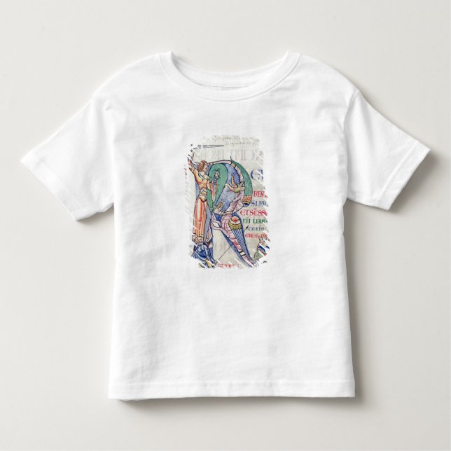 Historiated initial 'R' Toddler T-shirt (Front)