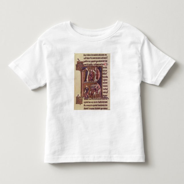 Historiated initial 'R' Toddler T-shirt (Front)