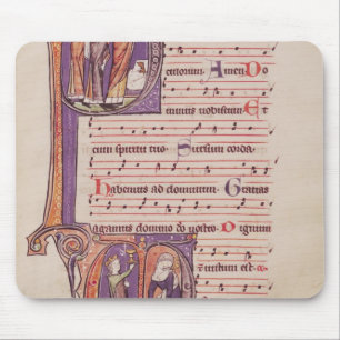 Historiated initials 'P' Mouse Pad