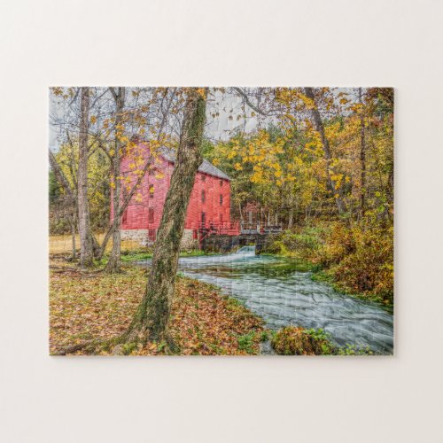 Historic Alley Mill Jigsaw Puzzle