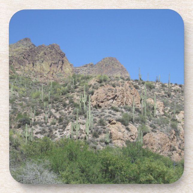 Historic Apache Trail Drink Coaster (Front)